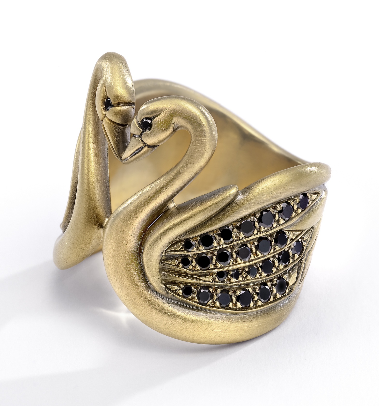 Jewel of the Month: Black Swan Ring | Wendy Brandes Jewelry Blog
